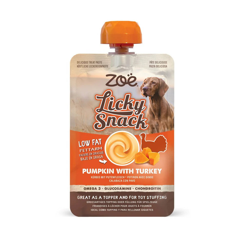 Zoe Licky Snack Pumpkin with Turkey 85g