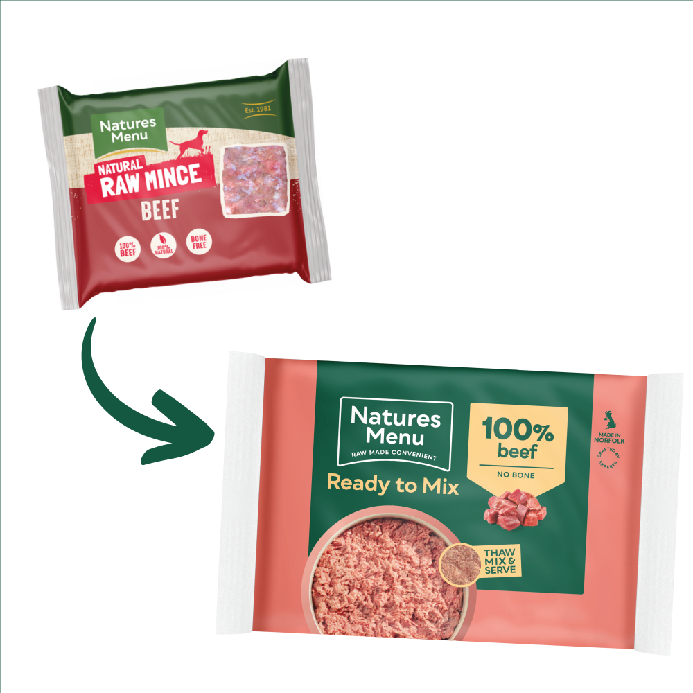 Natures Menu Dog - Frozen Just Mince Beef 400g