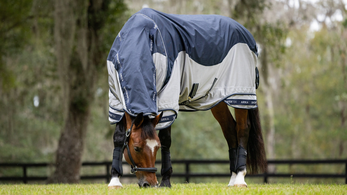 Le Mieux Arika Shower-Tek Fly Rug Navy