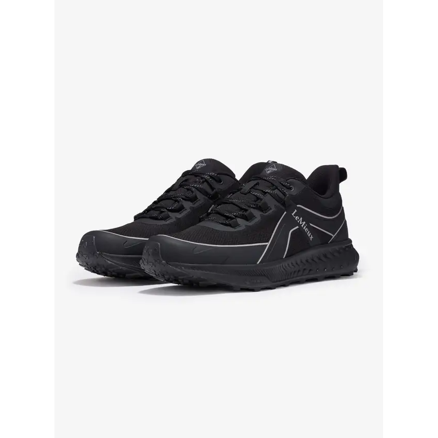 Le Mieux Mens Trax Viva Waterproof Trainer Black
