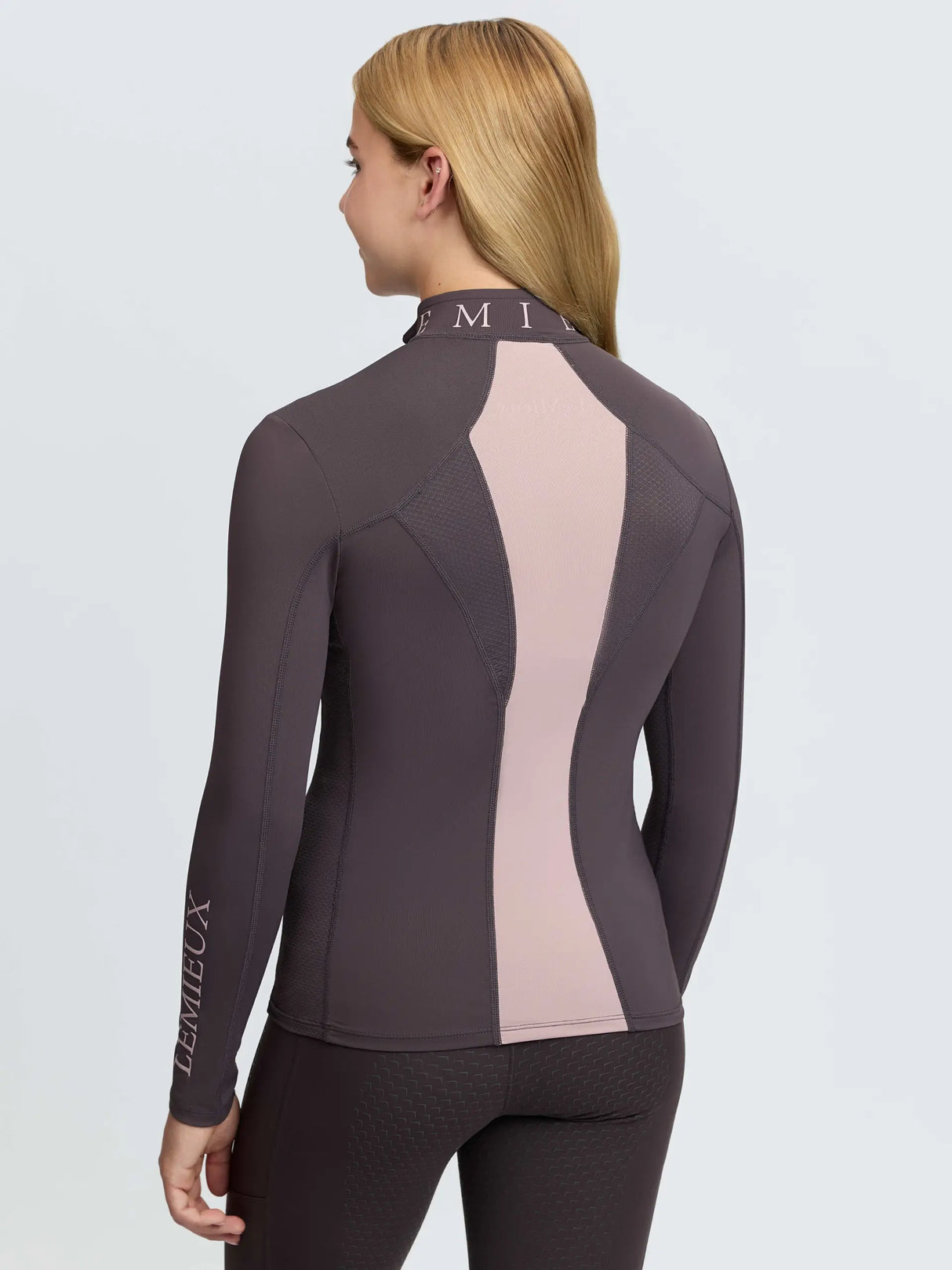 Le Mieux Young Rider Mia Mesh Base Layer Cocoa