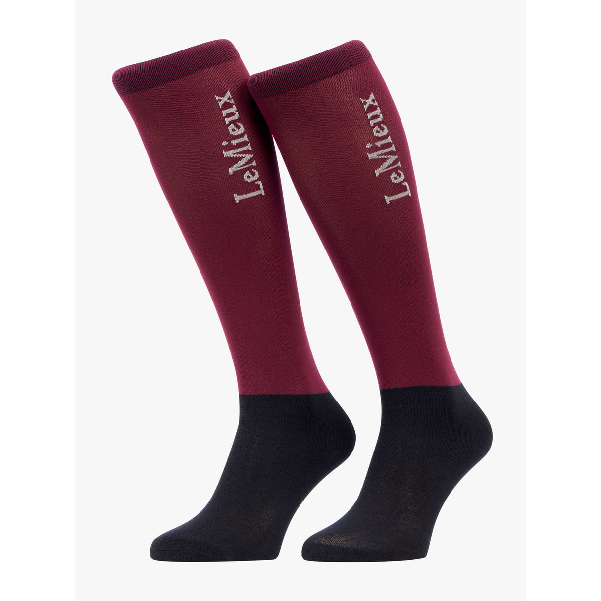 Le Mieux Competition Socks 2 Pack Blackberry Small