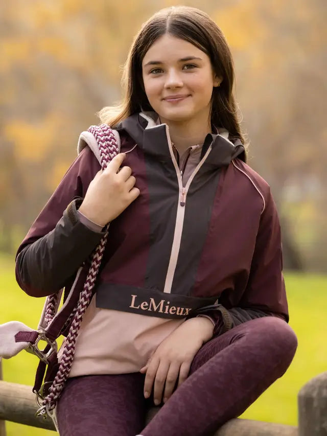 Le Mieux Young Rider Bailey Waterproof Anorak Bramble