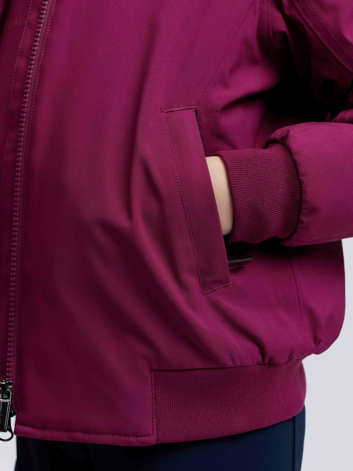 Le Mieux Young Rider Clarissa Crew Jacket Blackberry