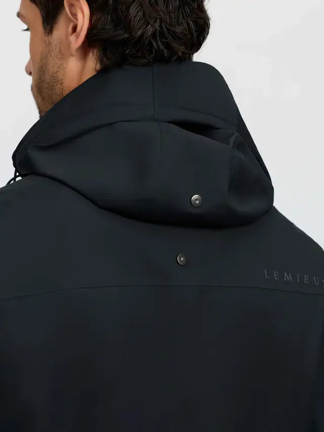 Le Mieux Mens Waterproof Lightweight Jacket Black