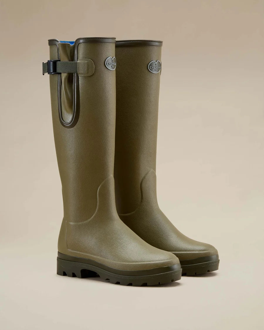 Le Chameau Ladies Vierzonord FE Wellies Vert Vierzon