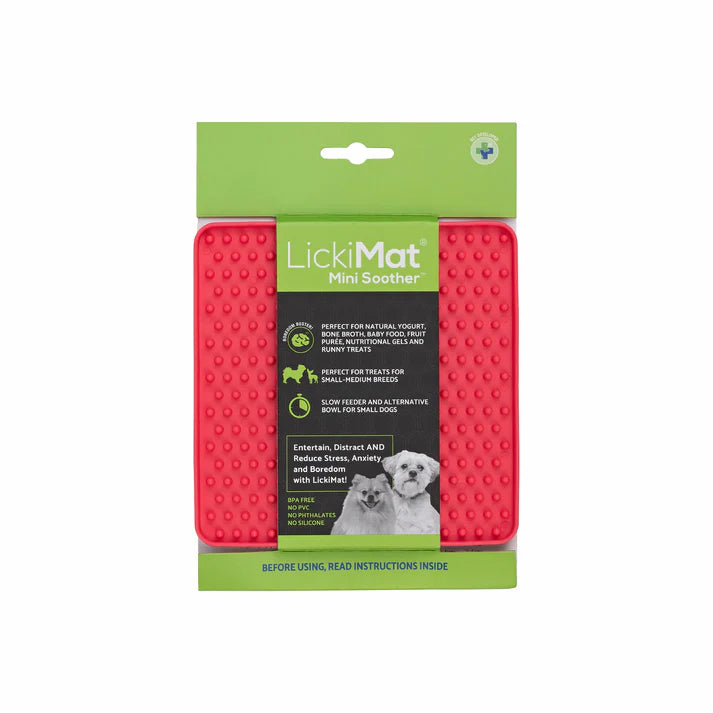 LickiMat Mini Soother Pink