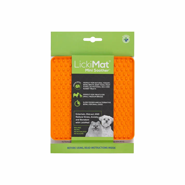 LickiMat Mini Soother Orange