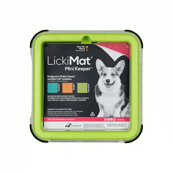 LickiMat Mini Keeper Green