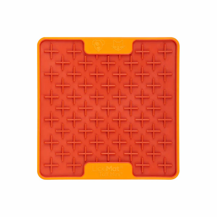LickiMat Mini Tuff Buddy Orange