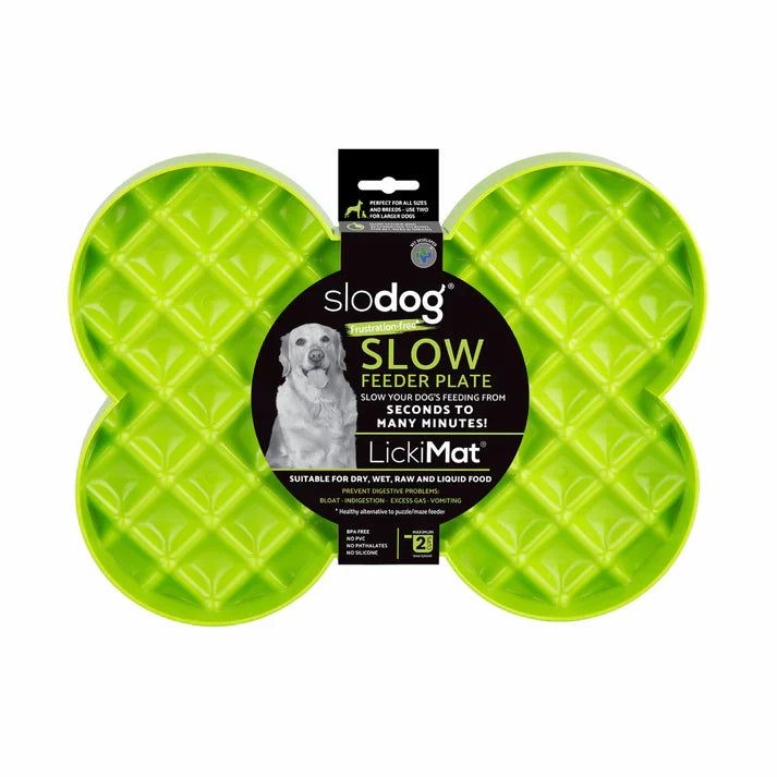LickiMat Slodog Green