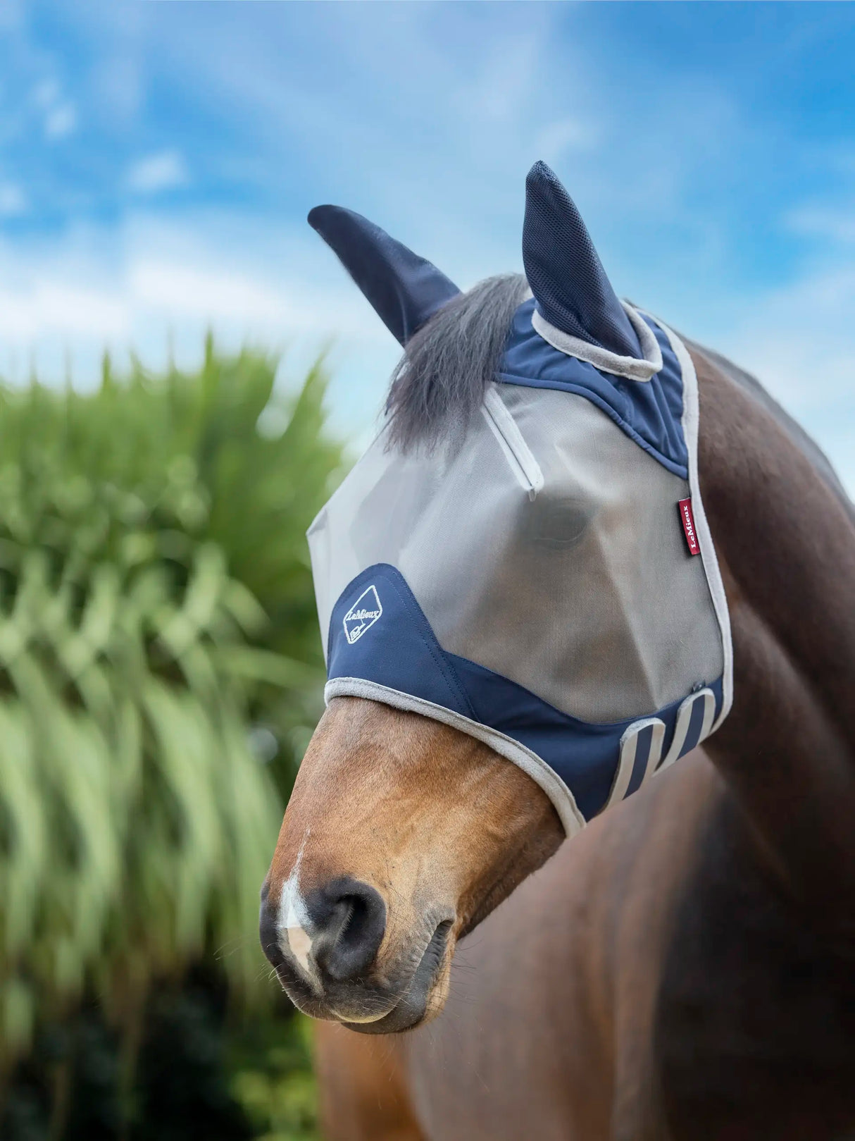 Le Mieux Armour Shield Pro Half Flymask Navy