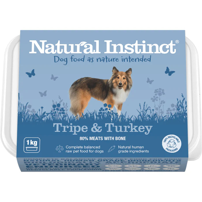 Natural Instinct Tripe & Turkey 1kg