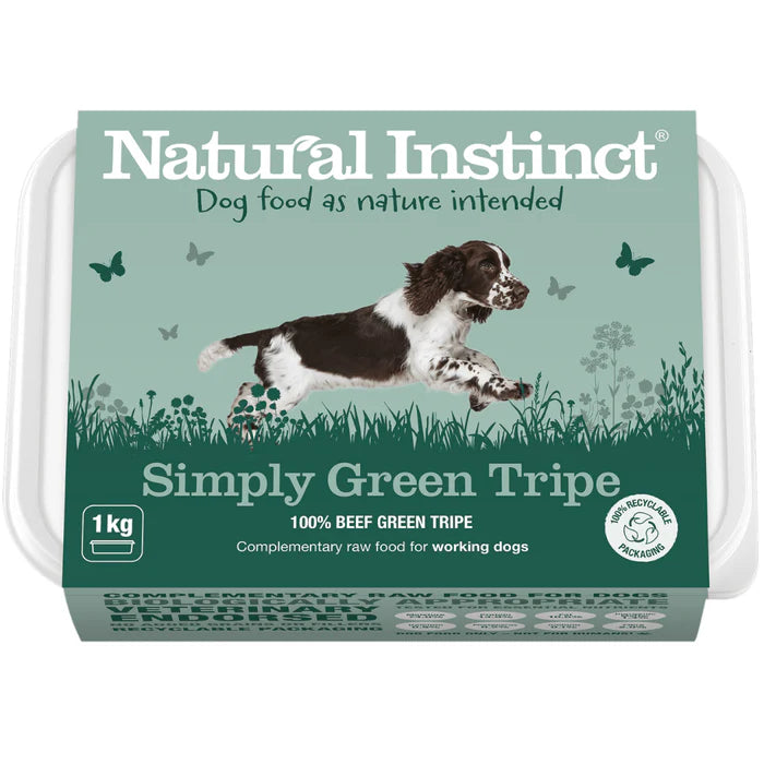 Natural Instinct Simply Green Tripe 1kg