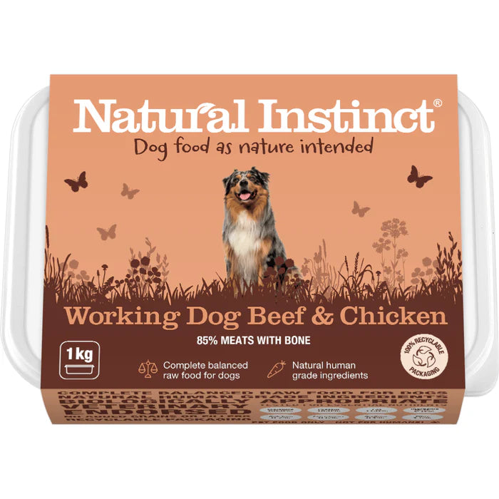 Natural Instinct Working Beef & Chicken 1kg