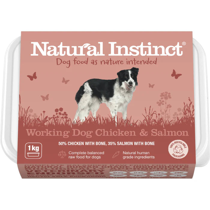 Natural Instinct Working Chicken & Salmon 1kg