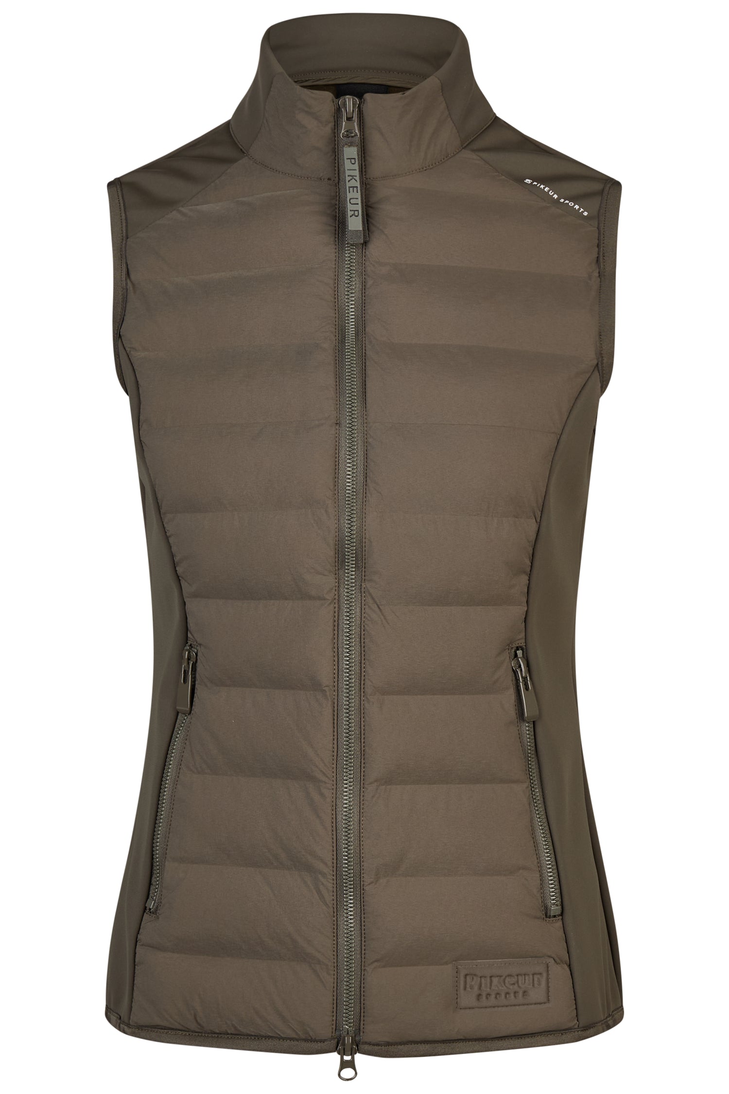 Pikeur Hybrid Vest 8003 Sports Deep Khaki