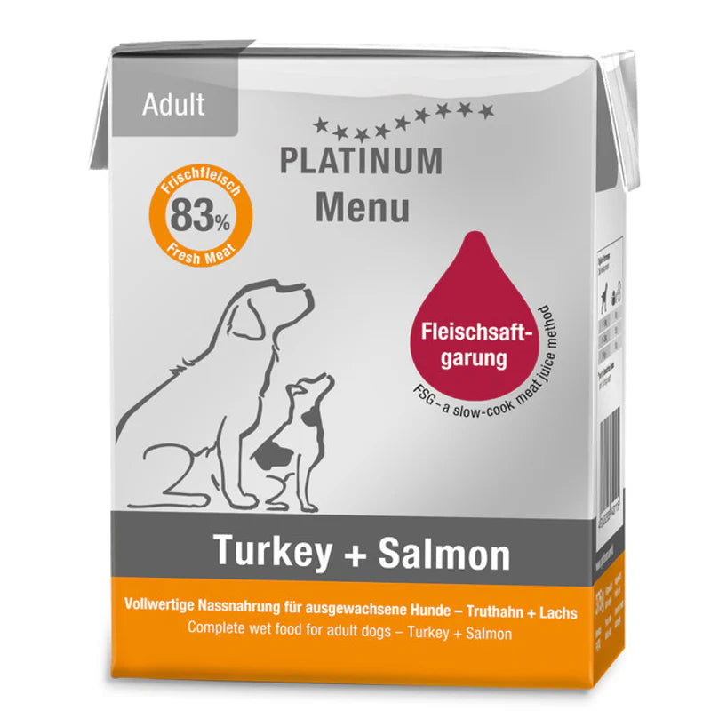 Platinum Adult Turkey & Salmon 375g