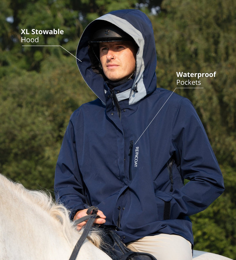 Equicoat Reincoat Air Adults Midnight Navy