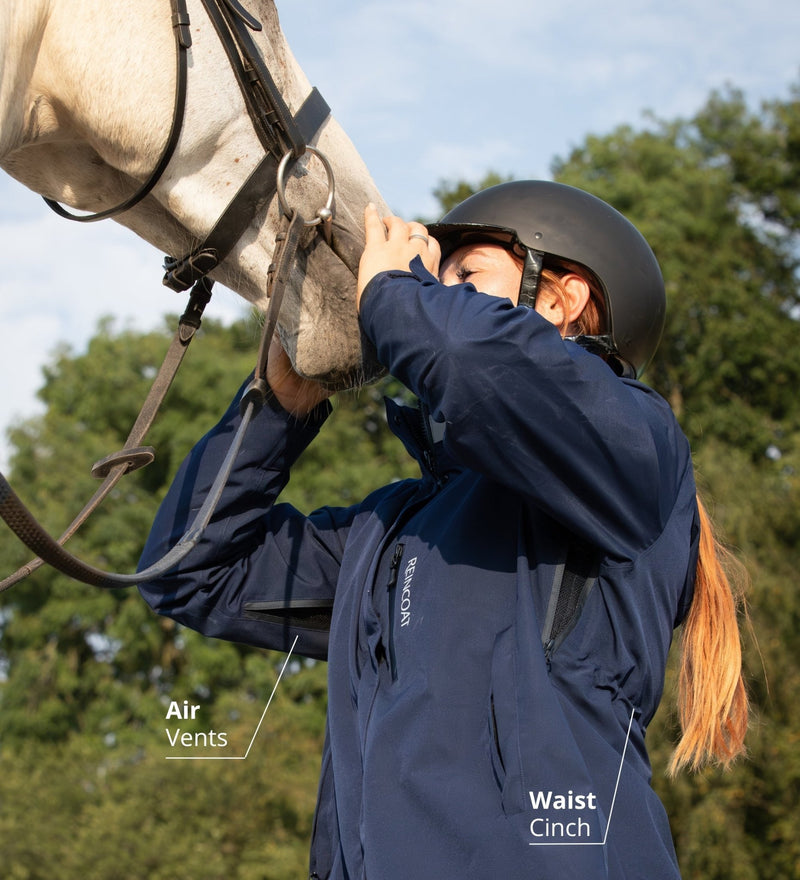 Equicoat Reincoat Air Adults Midnight Navy