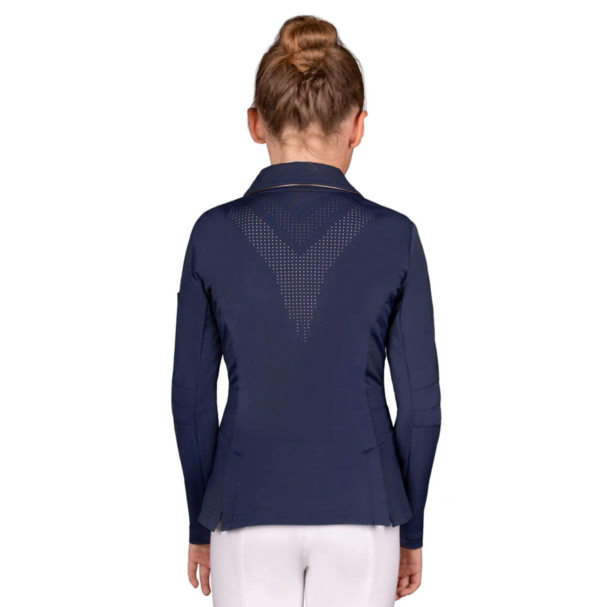 QHP Junior Competition Jacket Sariah Navy