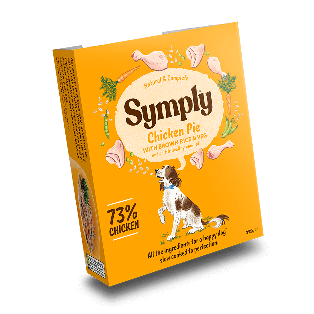 Symply Dog - Chicken Pie With Brown Rice & Veg 395g