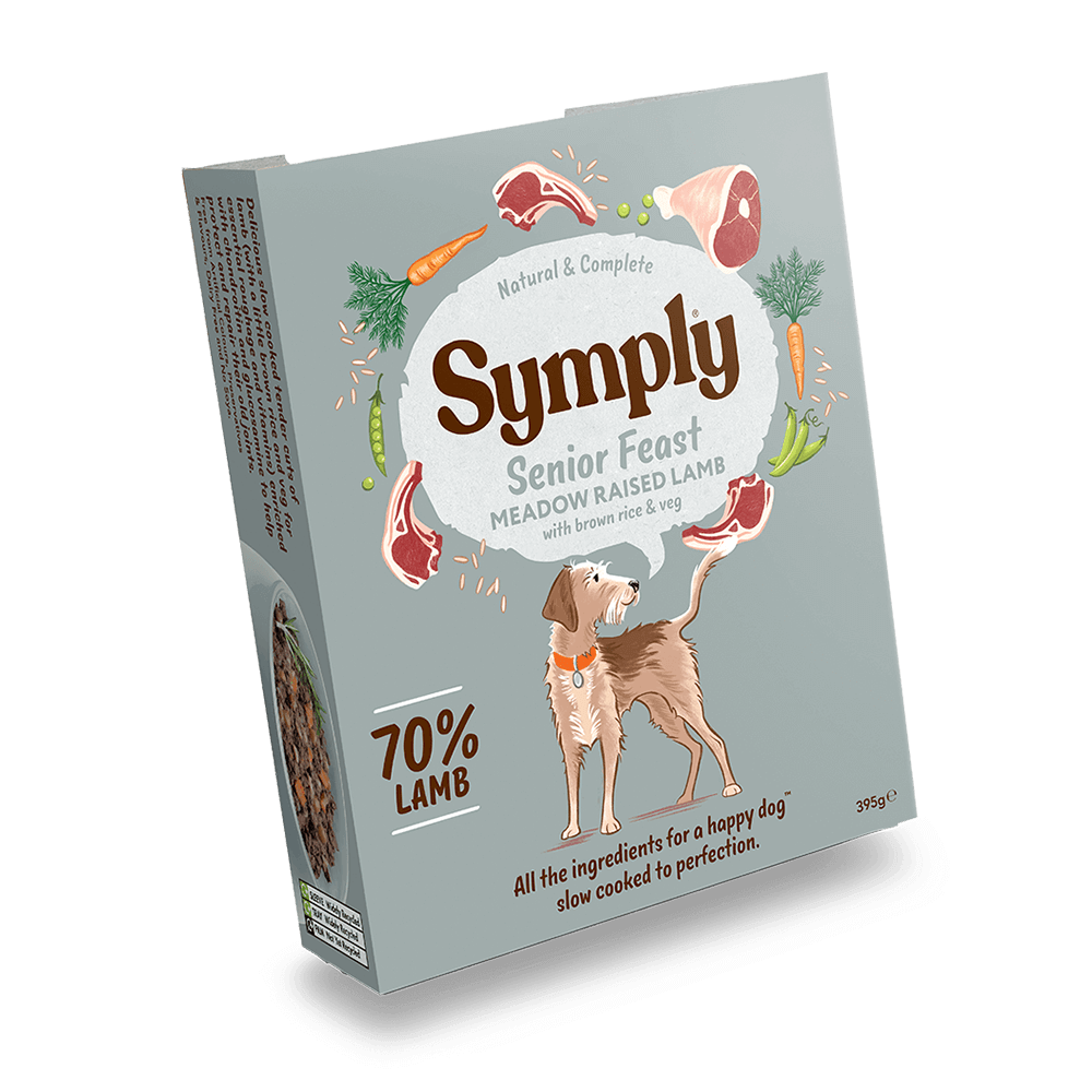 Symply Dog - Senior Lamb With Brown Rice & Veg 395g