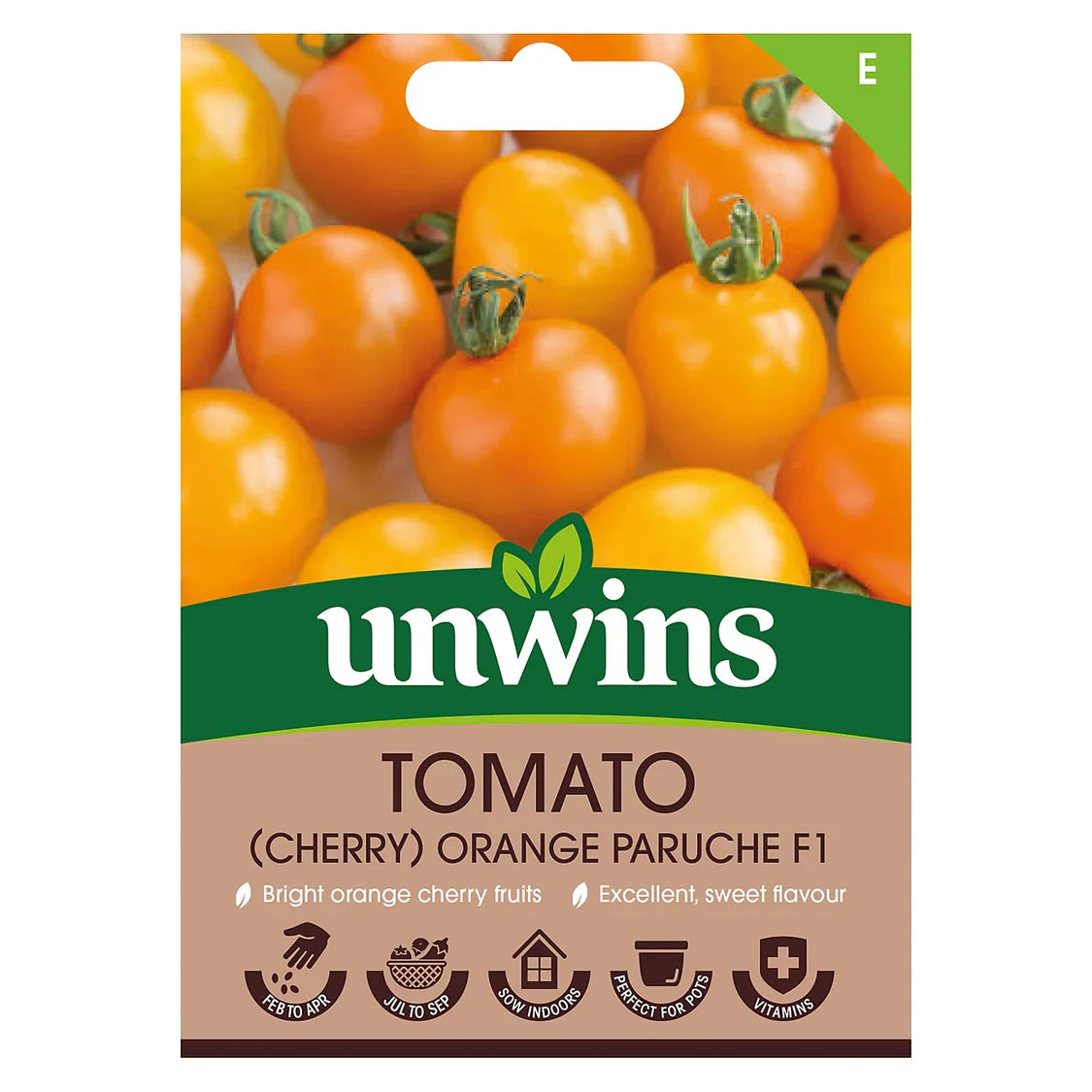Unwins Tomato (Cherry) Monterrey F1 (Organic)