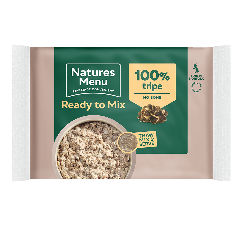 Natures Menu Dog - Frozen Just Mince Tripe 400g