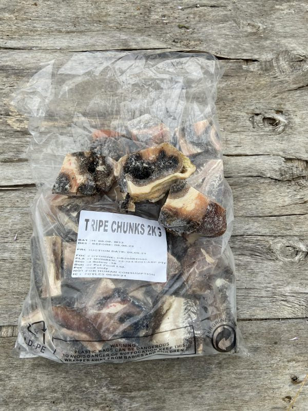 Bulmer Chunks Beef Tripe 2kg