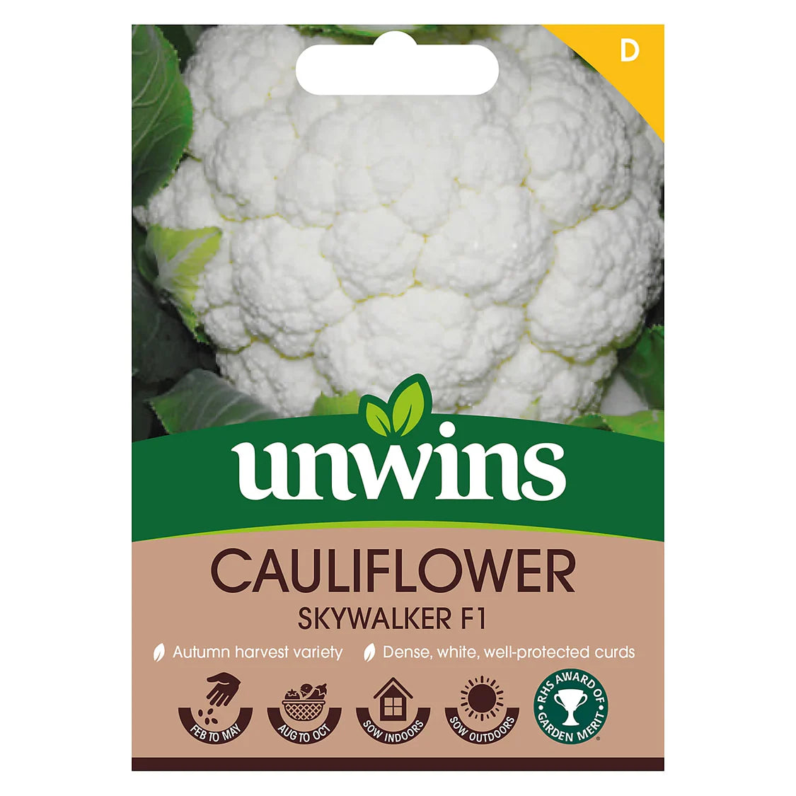 Unwins Cauliflower Skywalker F1