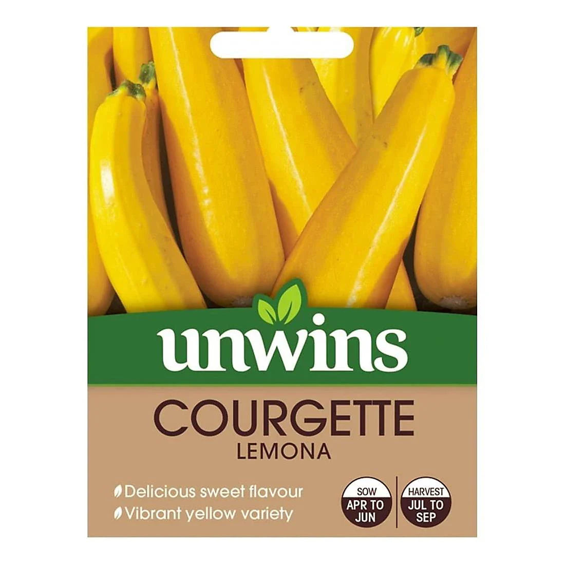 Unwins Courgette Lemona