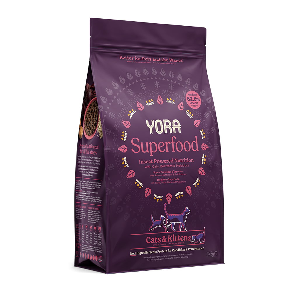 Yora Cat - Cats & Kittens Insect Protein Cat Food 3.75kg