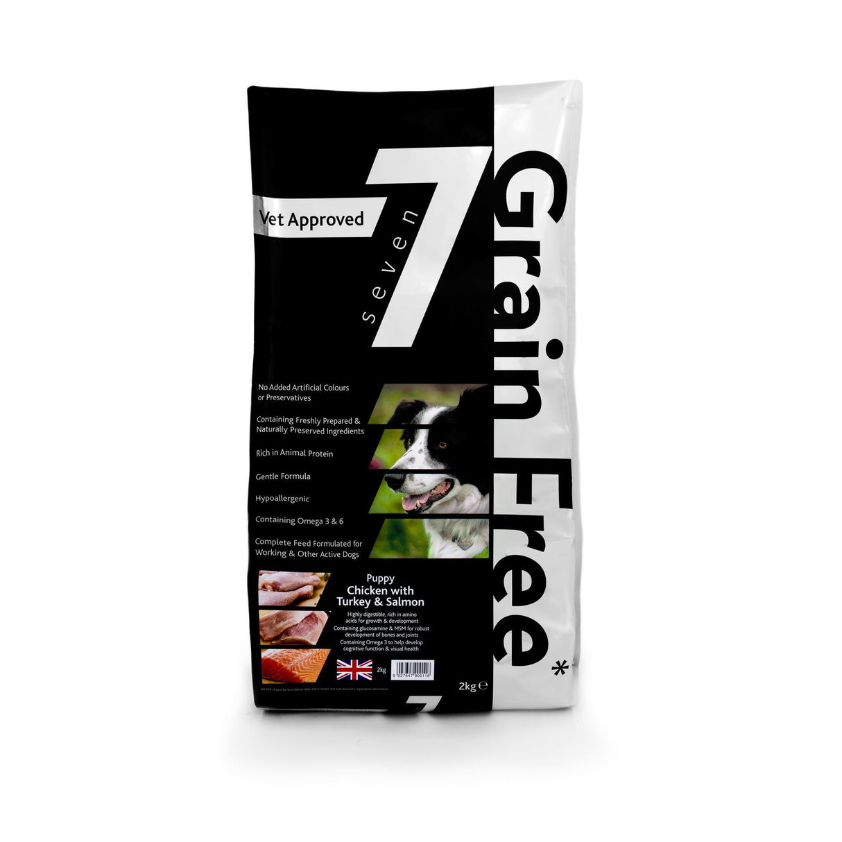 Seven Puppy - Chicken with Turkey & Salmon Grain Free 2kg