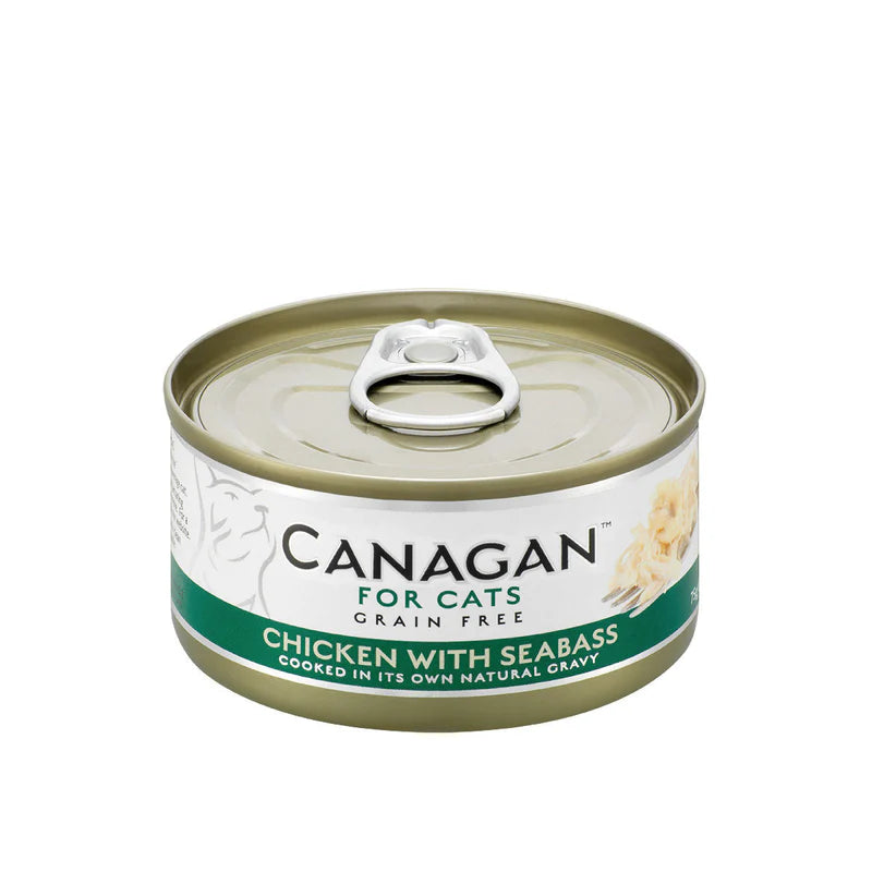 Canagan Cat - Can Chicken With Seabass 75g