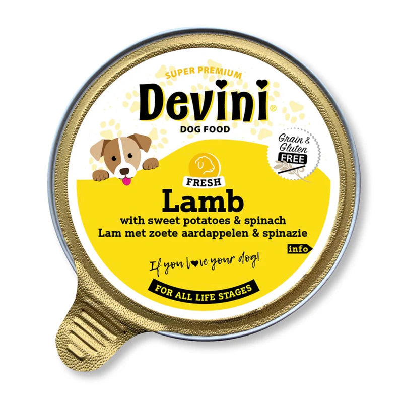 Devini Dog Food Lamb 85g