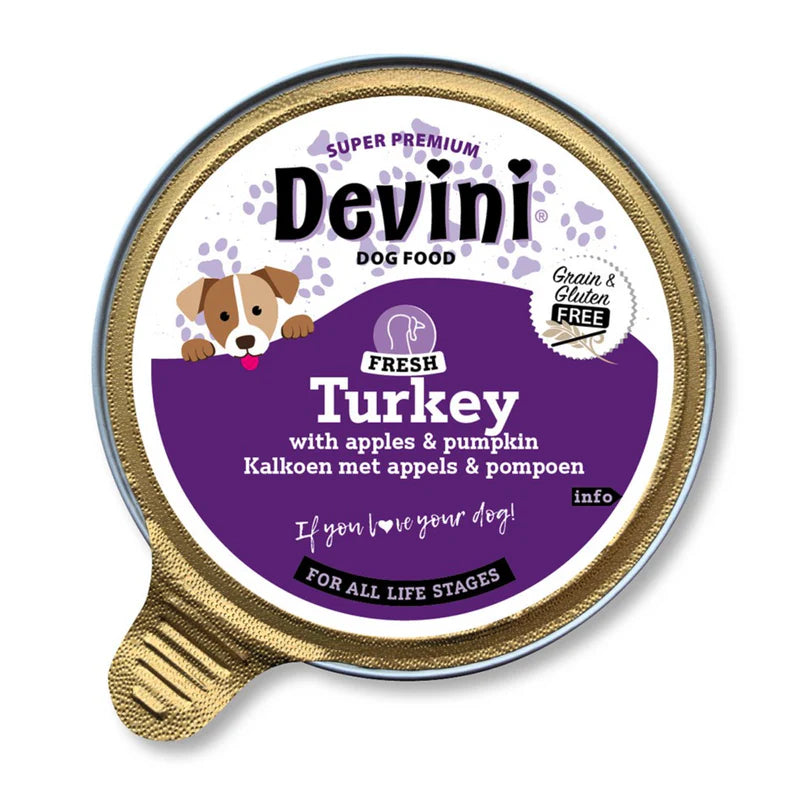 Devini Dog Food Turkey 85g