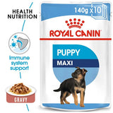 Royal Canin Dog - Pouch Box Maxi Puppy 10x140g