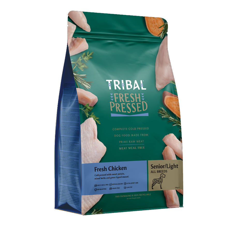 Tribal Senior / Light Chicken Dry Dog Food 12kg