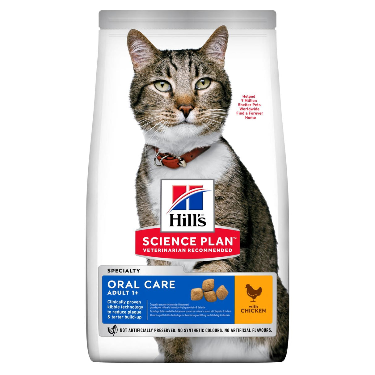 Science Plan Adult Oral Care Cat Food With Chicken 7kg