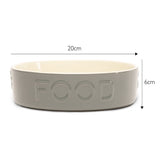 Scruffs Classic Slow Feeder Bowl 20cm Grey