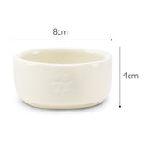 Scruffs Icon Small Pet Bowl 8cm Cream