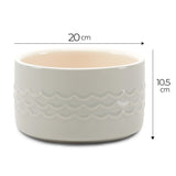 Scruffs Icon Water Bowl 20cm Light Grey