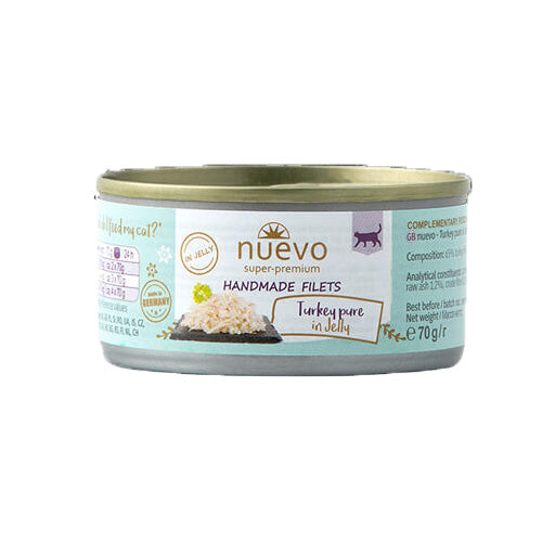 Nuevo Cat Adult Turkey in Jelly 70g