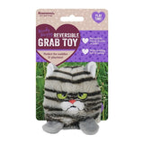 Moody Moggy Reversible Grab Toy