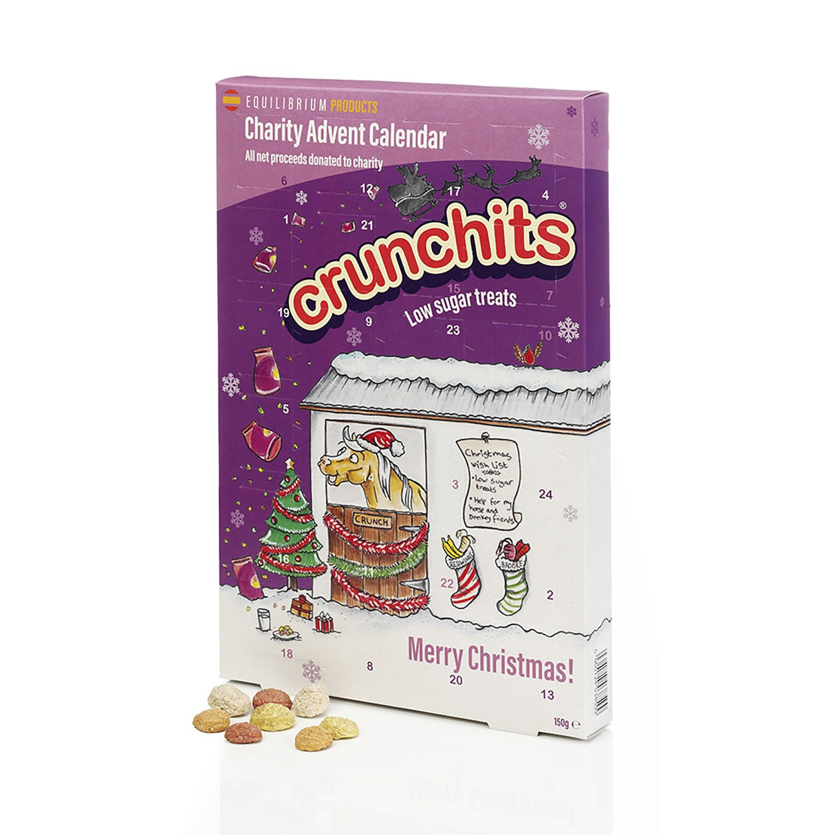 Equilibrium Crunchits Low Sugar Treat Advent Calendar For Horses