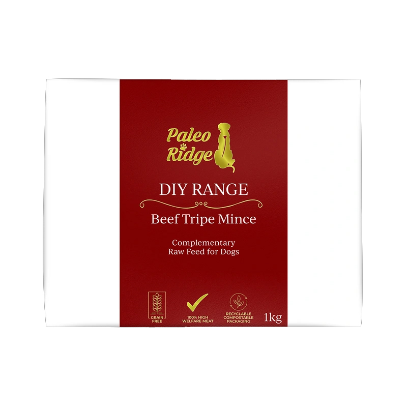 Paleo Ridge DIY Beef Tripe Mince 1kg