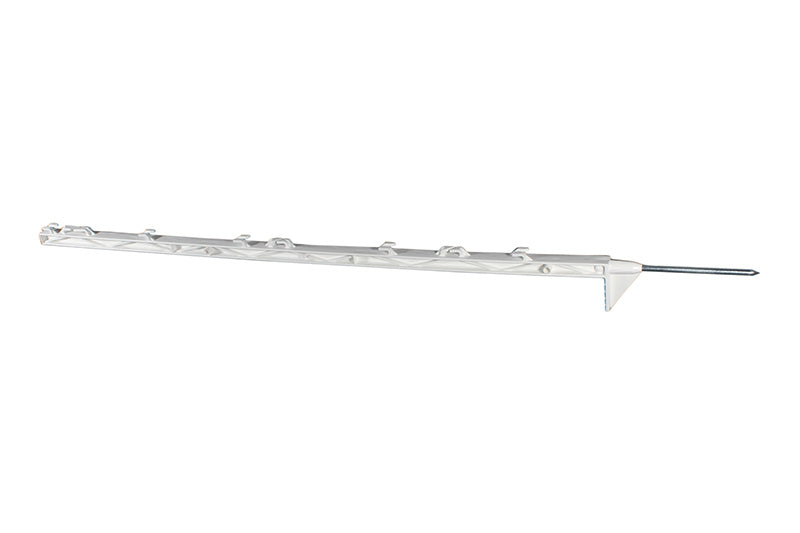 Electric Fence Post White 35" (Short)