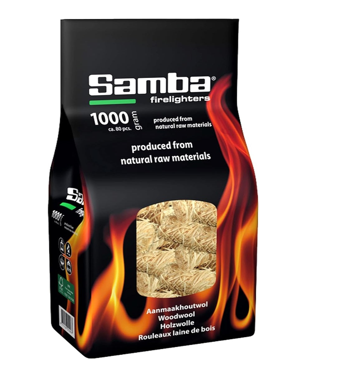 Samba Wood Wool 1kg