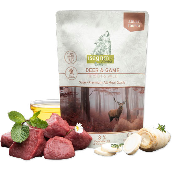 Isegrim Adult Deer & Game Pouch 410g